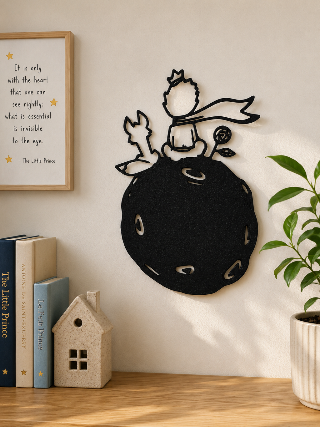 The Little Prince & Fox Wall Décor