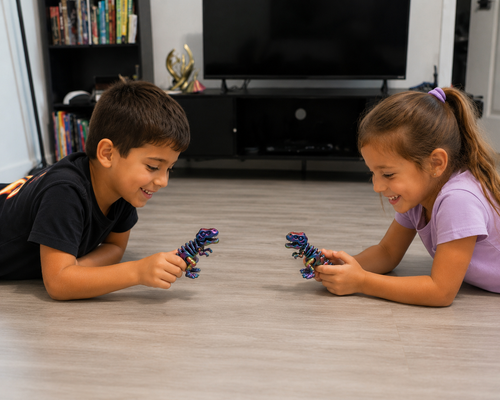 Articulated Skeleton T-Rex – 3D Printed Dinosaur Fidget Toy