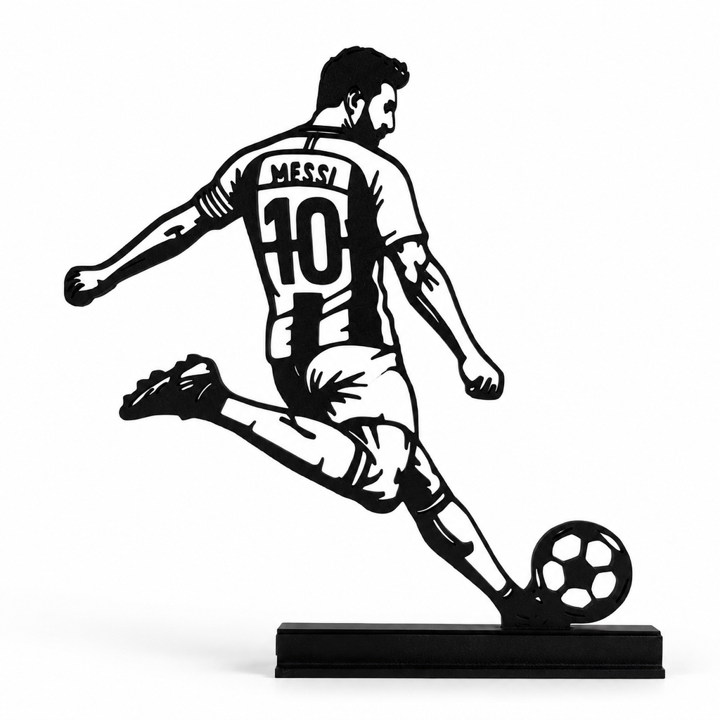 ⚽ Messi 3D Desk Display
