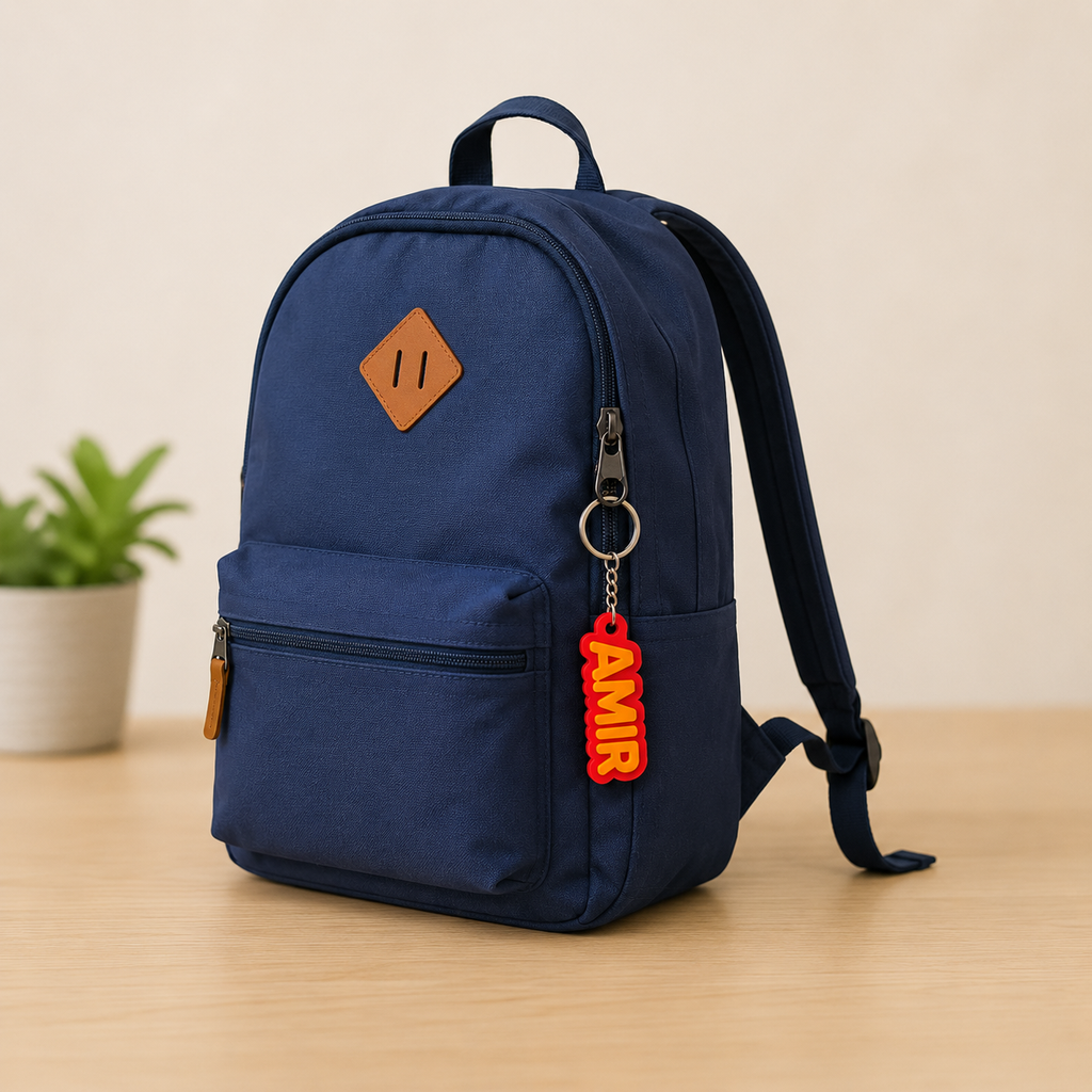 Personalized 3-Piece Backpack Tag Set